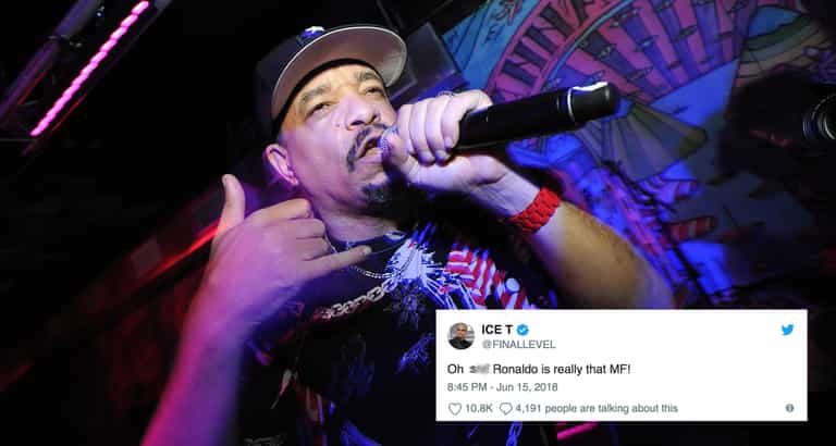 Ice T’s tweets are the one of the best things about the World Cup so far Ice T’s tweets are the one of the best things about the World Cup so far