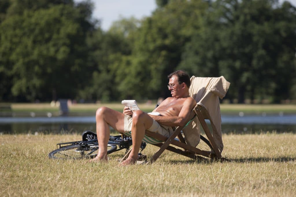 Britain can look forward to some fine weather in the coming weeks