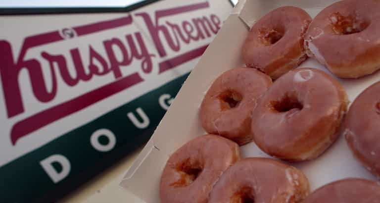 A DIY Krispy Kreme station has opened in the UK A DIY Krispy Kreme station has opened in the UK