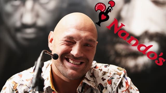 Tyson Fury buys Nando’s for entire restaurant days before comeback fight