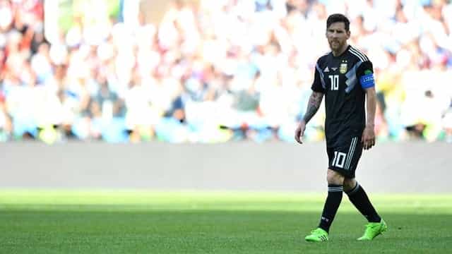Subtle Lionel Messi tribute from adidas during Argentina vs. Iceland did not go unnoticed Subtle Lionel Messi tribute from adidas during Argentina vs. Iceland did not go unnoticed