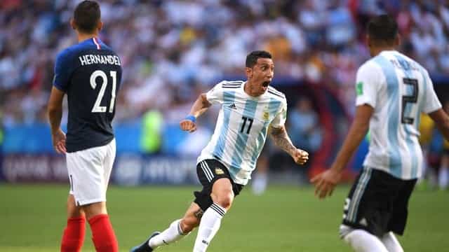 You might not have noticed the rude message in Angel di Maria’s goal celebration You might not have noticed the rude message in Angel di Maria’s goal celebration