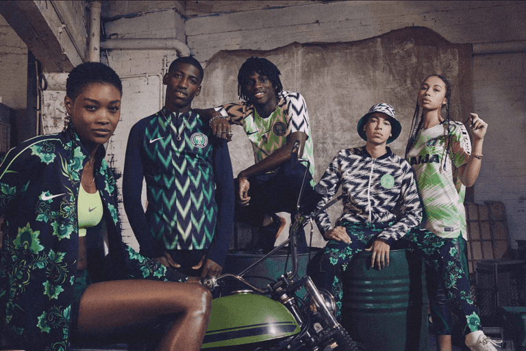 People are literally queueing around the block for the Nigeria kit launch People are literally queueing around the block for the Nigeria kit launch
