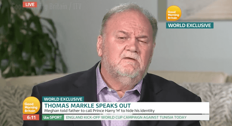 Meghan Markle’s dad gives first TV interview since the royal wedding Meghan Markle’s dad gives first TV interview since the royal wedding