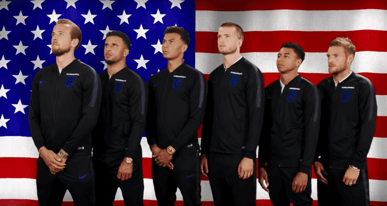 WATCH: James Corden helps England team plead for America’s support in the World Cup WATCH: James Corden helps England team plead for America’s support in the World Cup