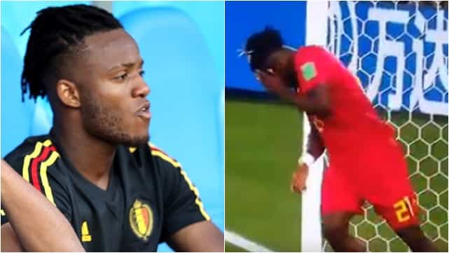 Michy Batshuayi provided some viewers with their favourite World Cup moment Michy Batshuayi provided some viewers with their favourite World Cup moment