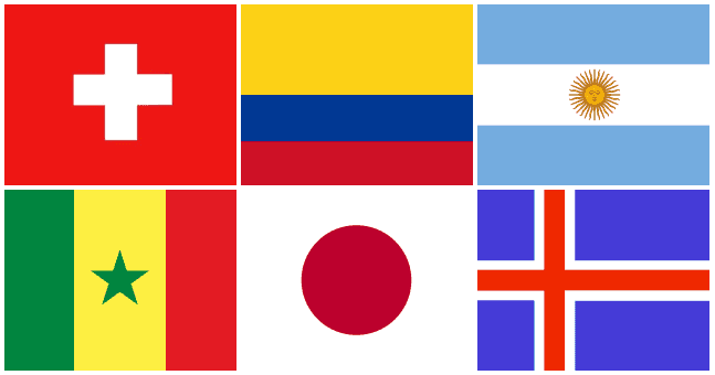 QUIZ: Can you name the World Cup team from their flag? QUIZ: Can you name the World Cup team from their flag?