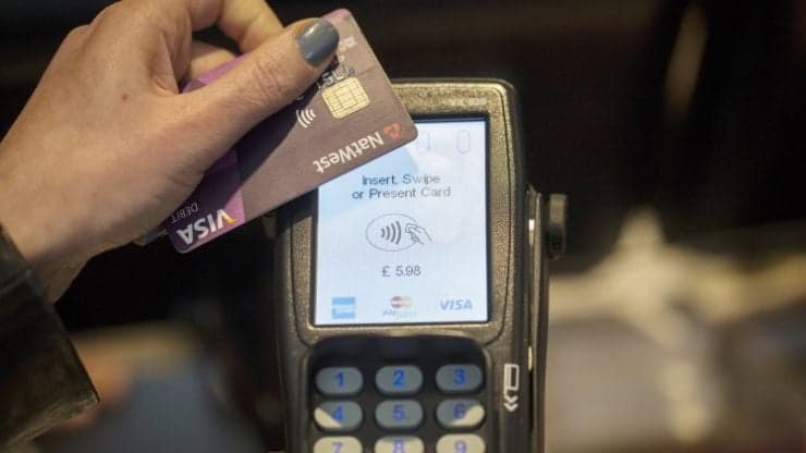 Major change to be made to contactless card payments within weeks