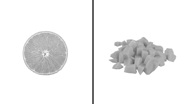 Quiz: Can you guess which food we’ve turned black and white? Quiz: Can you guess which food we’ve turned black and white?