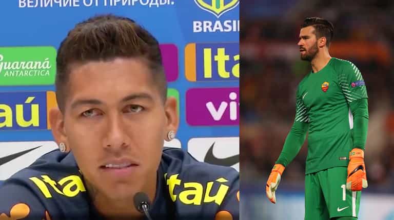 Roberto Firmino confirms Alisson has asked him about a move to Liverpool Roberto Firmino confirms Alisson has asked him about a move to Liverpool