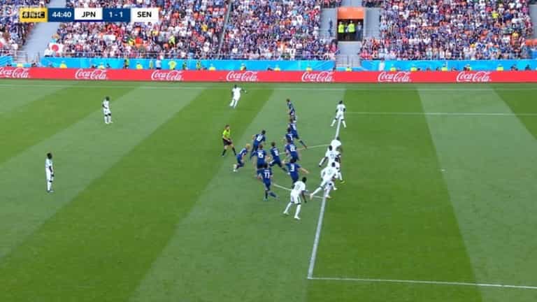 Japan pull off greatest offside trap in history against Senegal Japan pull off greatest offside trap in history against Senegal