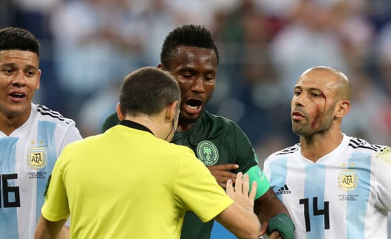 John Obi Mikel claims referee told him he “didn’t know” why he didn’t give second penalty to Nigeria John Obi Mikel claims referee told him he “didn’t know” why he didn’t give second penalty to Nigeria