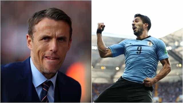 Phil Neville trolled for comment about Uruguay’s World Cup hopes Phil Neville trolled for comment about Uruguay’s World Cup hopes