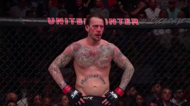 CM Punk gets lit up in second UFC fight and we surely won’t see him in the Octagon again CM Punk gets lit up in second UFC fight and we surely won’t see him in the Octagon again