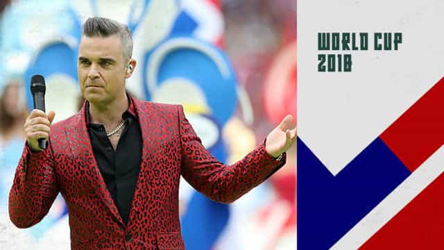 World Cup Moments: Robbie Williams wins the World Cup for England World Cup Moments: Robbie Williams wins the World Cup for England