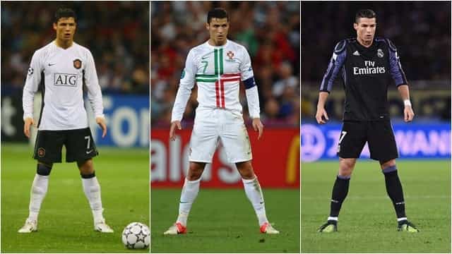 This is why Cristiano Ronaldo takes up his trademark stance before free-kicks This is why Cristiano Ronaldo takes up his trademark stance before free-kicks