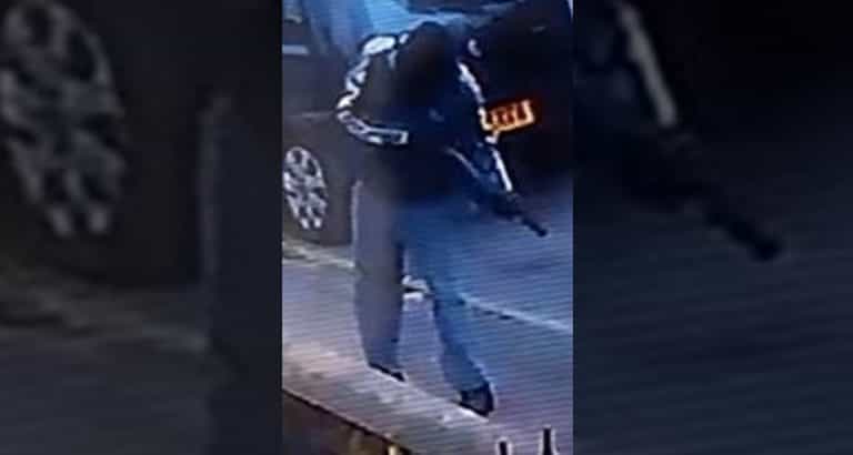 Masked gunman shoots victim at point blank range on Yorkshire street Masked gunman shoots victim at point blank range on Yorkshire street