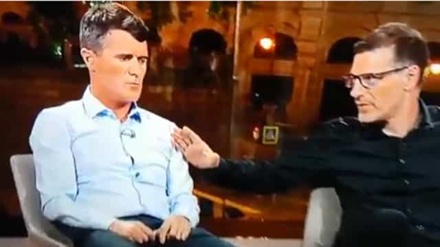 The tension was real between Roy Keane and Slaven Bilic in the ITV studio The tension was real between Roy Keane and Slaven Bilic in the ITV studio