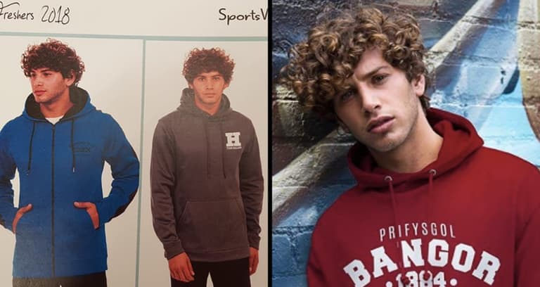 Once upon a time Eyal modelled a series of freshers hoodies Once upon a time Eyal modelled a series of freshers hoodies