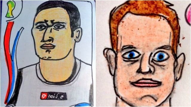 QUIZ: Name the footballer based on their Panini Cheapskates sticker QUIZ: Name the footballer based on their Panini Cheapskates sticker