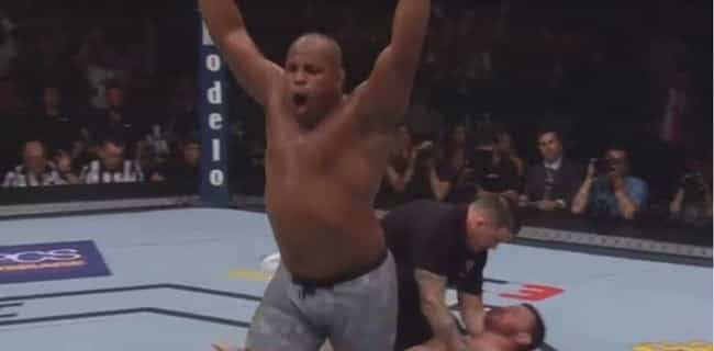 Daniel Cormier brutally knocks out Stipe Miocic to become double UFC champion Daniel Cormier brutally knocks out Stipe Miocic to become double UFC champion