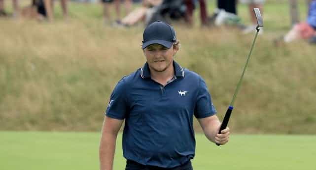 Golfer who finished three shots off Open winner admits he played final round hungover Golfer who finished three shots off Open winner admits he played final round hungover