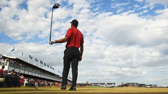 Fan ejected from The Open for shouting during Tiger Woods’ final drive Fan ejected from The Open for shouting during Tiger Woods’ final drive