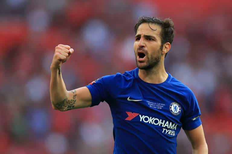Cesc Fabregas ‘accidentally’ celebrates Antonio Conte’s Chelsea dismissal Cesc Fabregas ‘accidentally’ celebrates Antonio Conte’s Chelsea dismissal