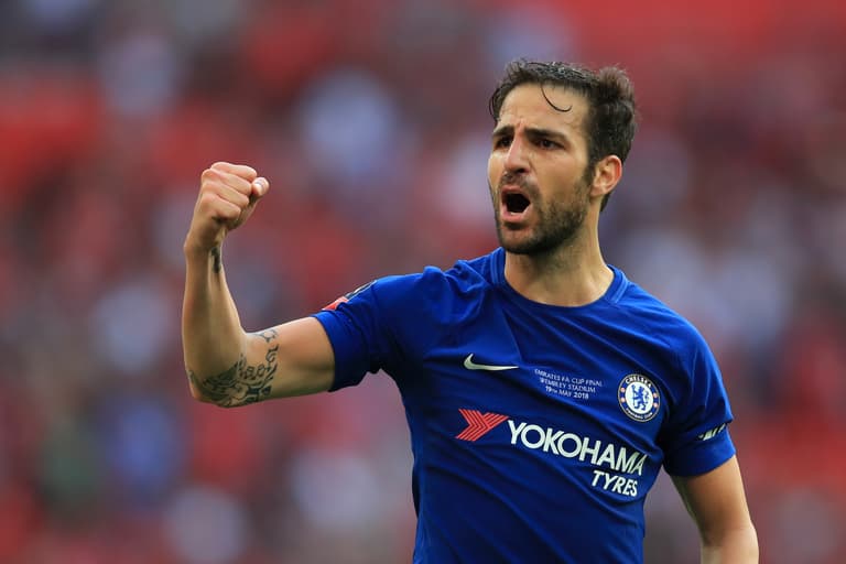 Cesc Fabregas ‘accidentally’ celebrates Antonio Conte’s Chelsea dismissal Cesc Fabregas ‘accidentally’ celebrates Antonio Conte’s Chelsea dismissal