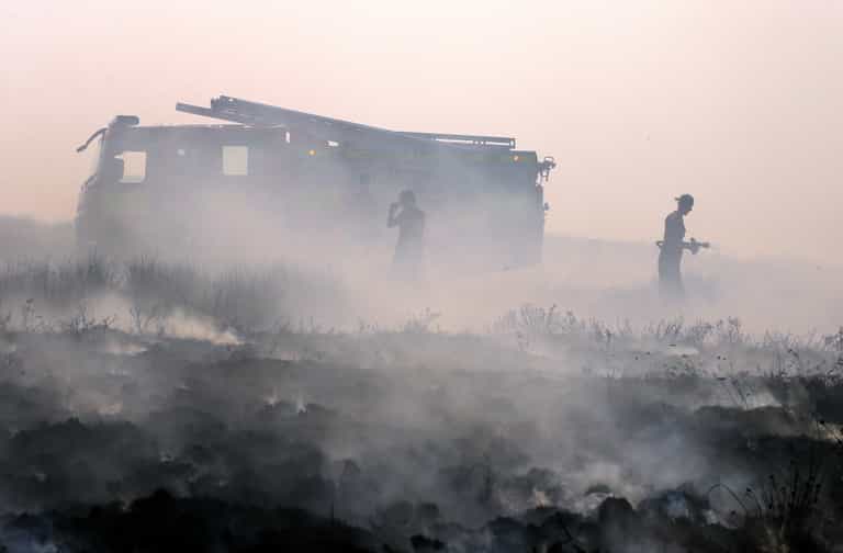 Man arrested for arson following Winter Hill fire Man arrested for arson following Winter Hill fire