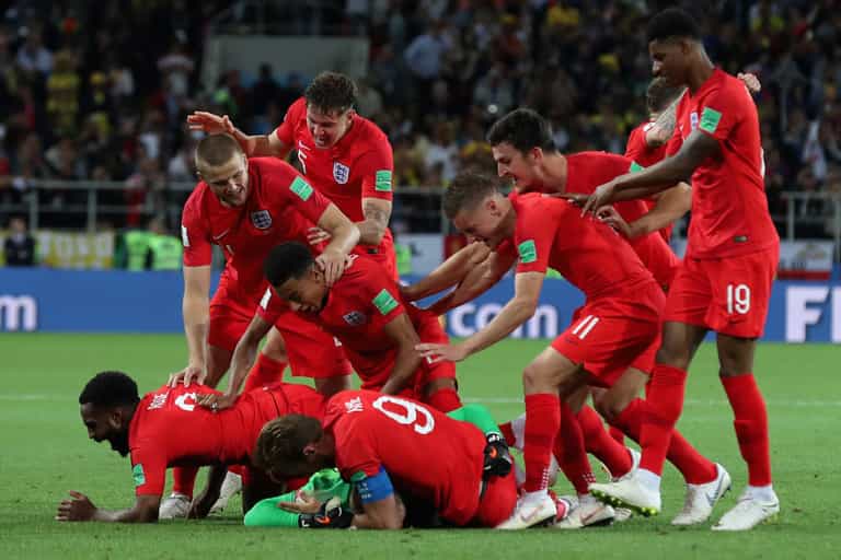 Jesse Lingard was next in line to take a penalty for England against Cololmbia Jesse Lingard was next in line to take a penalty for England against Cololmbia