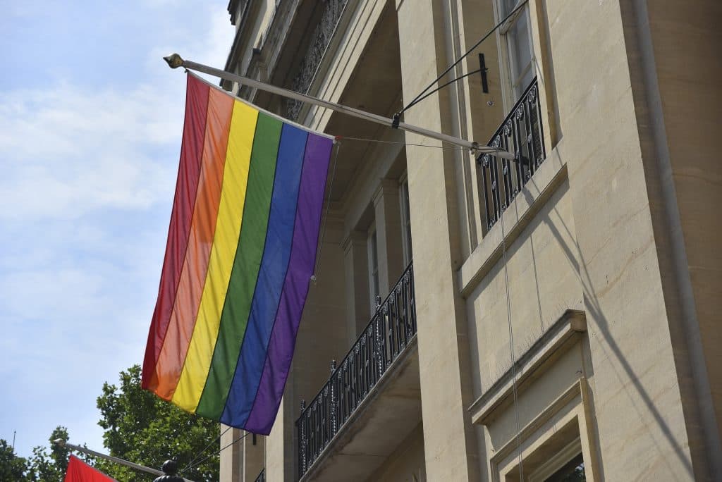 Feminists protest at London Pride