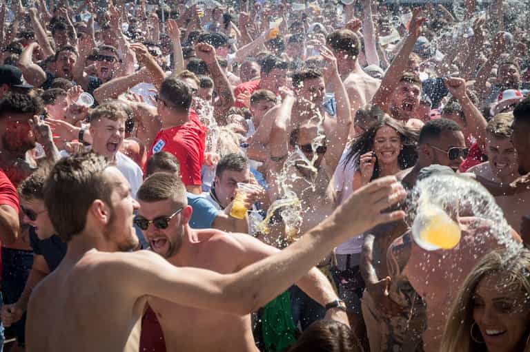 England’s World Cup victory over Sweden caused record levels of alcohol poisoning England’s World Cup victory over Sweden caused record levels of alcohol poisoning