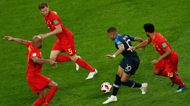 Kylian Mbappe went full Fifa in semi-final victory over Belgium Kylian Mbappe went full Fifa in semi-final victory over Belgium