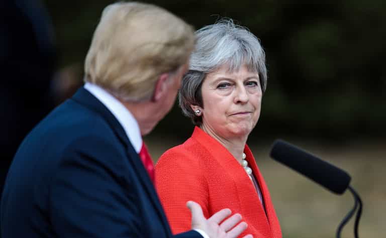 Theresa May admits she trusts Donald Trump in latest squirmy interview Theresa May admits she trusts Donald Trump in latest squirmy interview