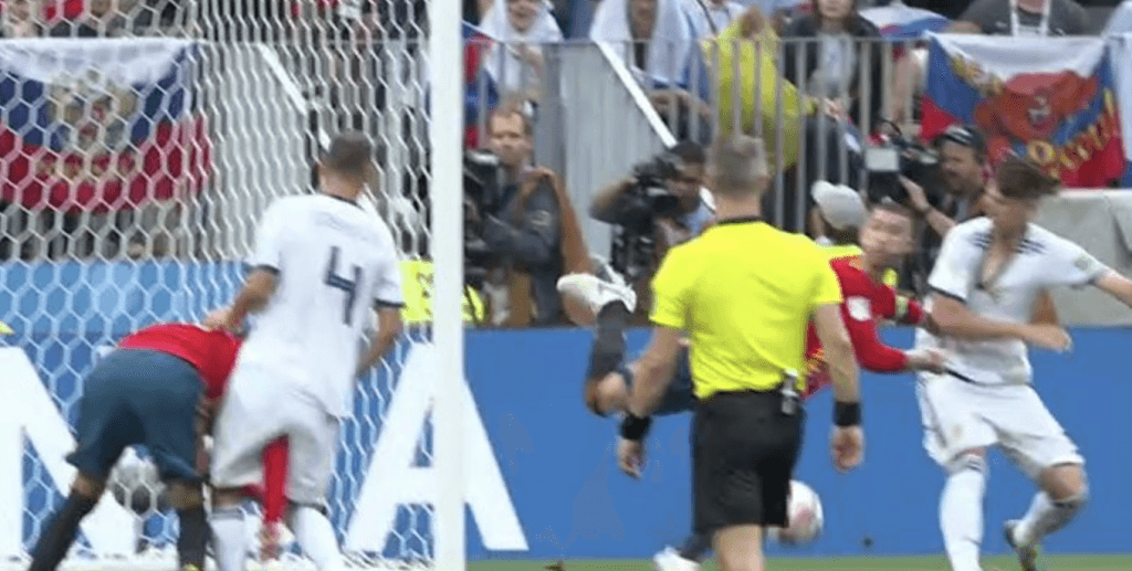 Spain denied extra-time penalty despite review from VAR officials