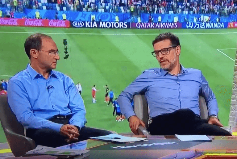 ITV viewers noticed the tense exchange between Martin O’Neill and Slaven Bilic ITV viewers noticed the tense exchange between Martin O’Neill and Slaven Bilic