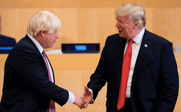 Donald Trump describes Boris Johnson as future PM and attacks Sadiq Khan Donald Trump describes Boris Johnson as future PM and attacks Sadiq Khan