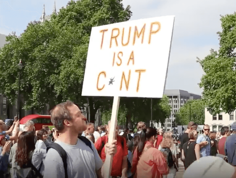 Huge anti-Trump demo attracts tens of thousands in London during US president’s visit Huge anti-Trump demo attracts tens of thousands in London during US president’s visit