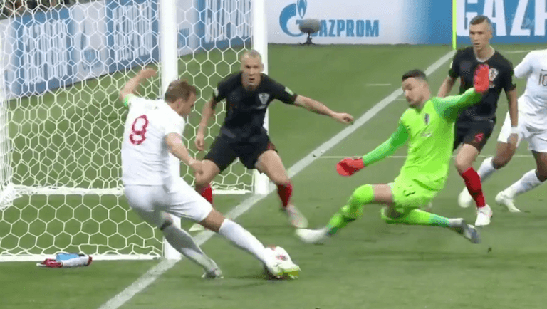 Some England fans have only just realised Harry Kane’s shot was saved onto the post Some England fans have only just realised Harry Kane’s shot was saved onto the post