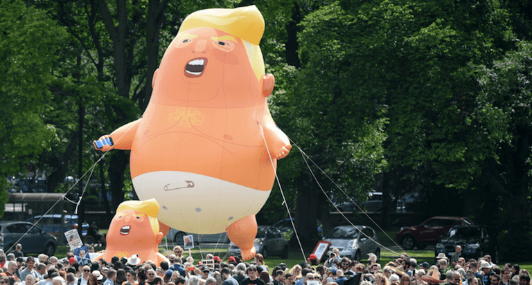 The 20-foot Donald Trump angry baby blimp is heading to America The 20-foot Donald Trump angry baby blimp is heading to America