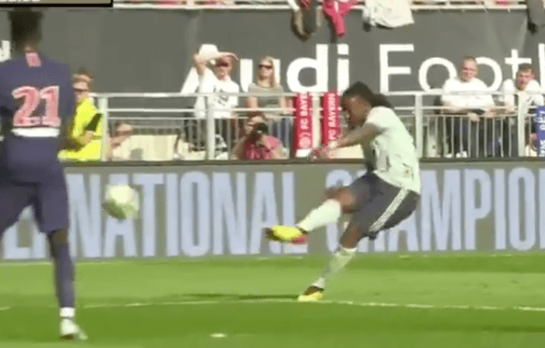 Renato Sanches marks Bayern Munich return by scoring free-kick Renato Sanches marks Bayern Munich return by scoring free-kick