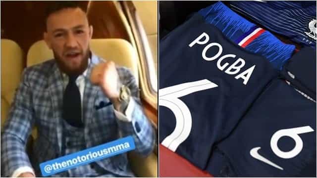 Conor McGregor sends Paul Pogba message ahead of World Cup final Conor McGregor sends Paul Pogba message ahead of World Cup final
