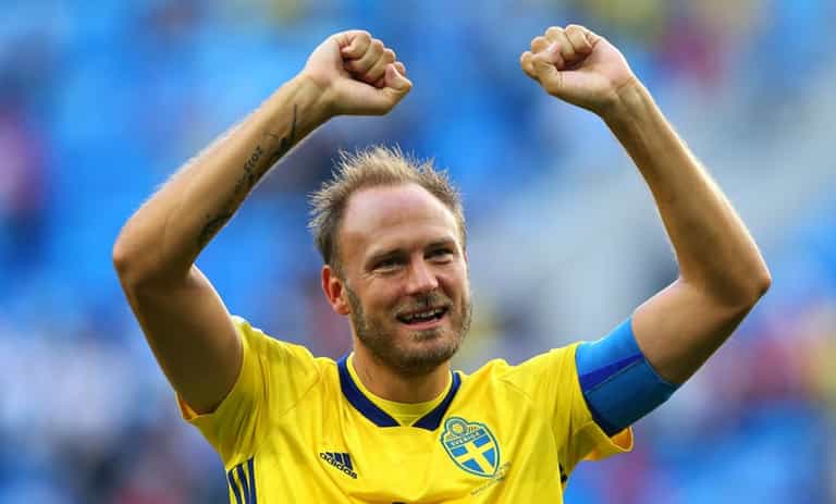 Sweden captain Andreas Granqvist facing another fine from FIFA for his socks Sweden captain Andreas Granqvist facing another fine from FIFA for his socks
