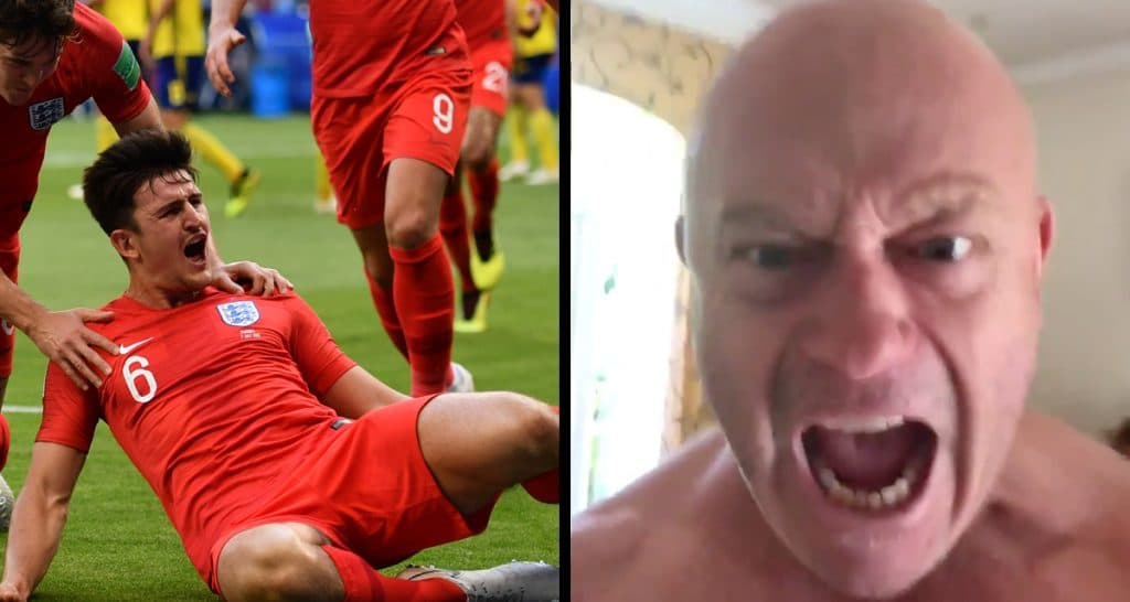Ross Kemp records another brilliant video celebrating Harry Maguire’s goal