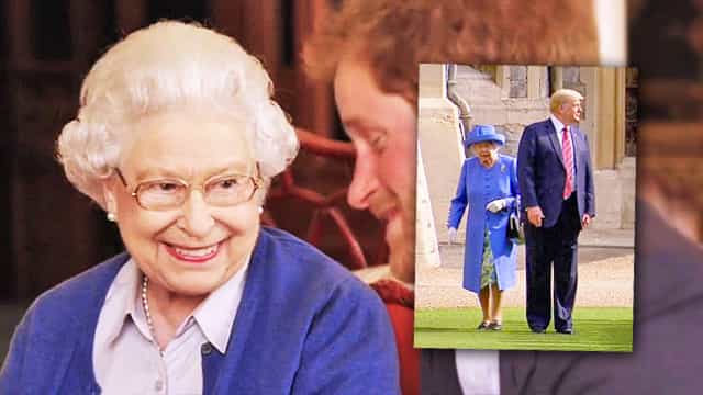 The Queen embarrasses Trump with majestic act of shithousery The Queen embarrasses Trump with majestic act of shithousery