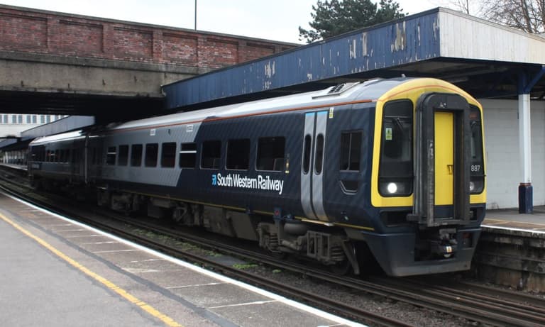 Murder suspect arrested after father stabbed to death in front of son on Surrey train Murder suspect arrested after father stabbed to death in front of son on Surrey train