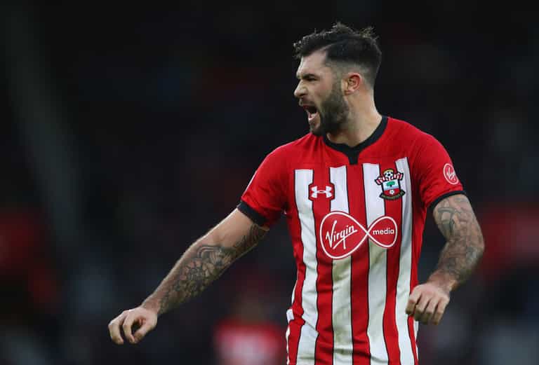 Charlie Austin suspended for two game after “obscene gesture” to Manchester City fans Charlie Austin suspended for two game after “obscene gesture” to Manchester City fans