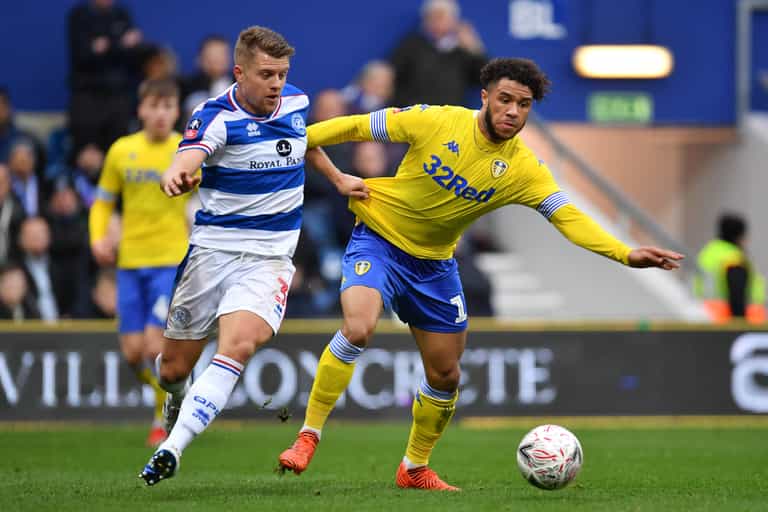 Leeds Utd player hits both posts within 30 seconds of kick-off against QPR Leeds Utd player hits both posts within 30 seconds of kick-off against QPR