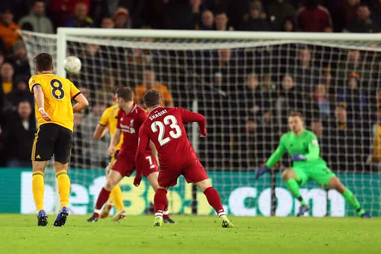 Ruben Neves stunner knocks Liverpool out of FA Cup Ruben Neves stunner knocks Liverpool out of FA Cup